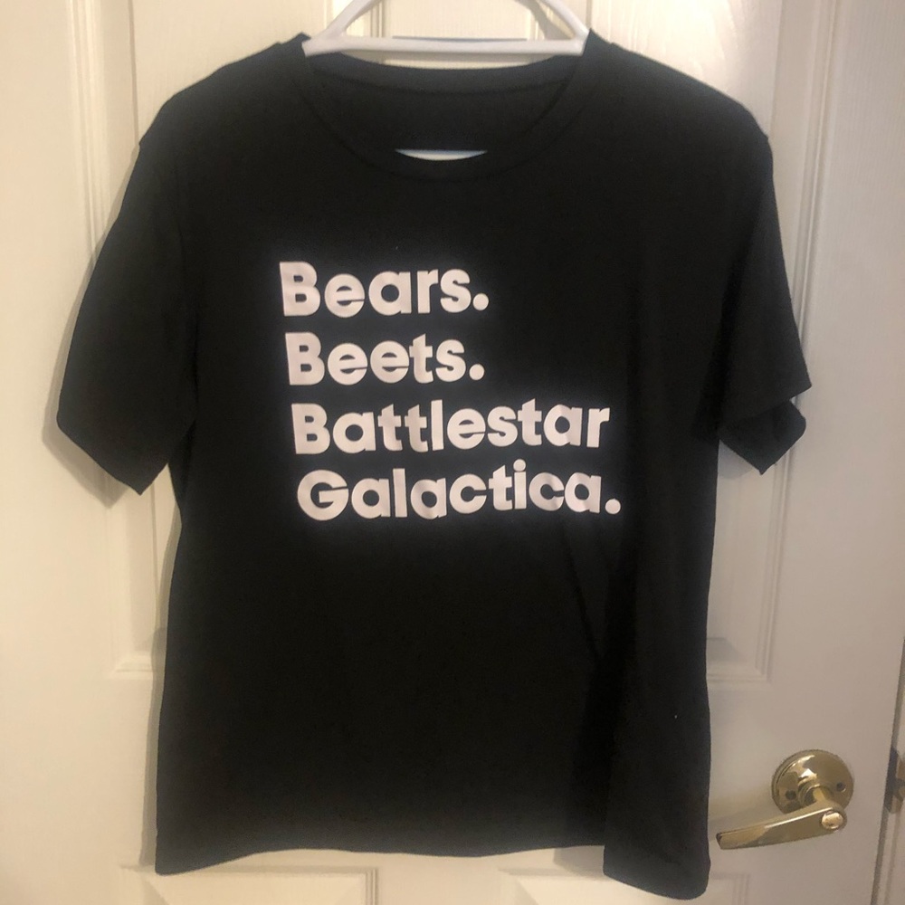 The office (bears,beets,battlestar galatica) shirt